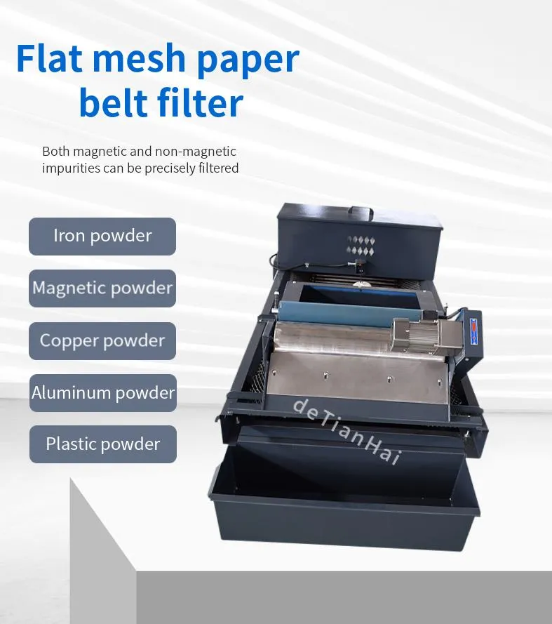 Factory Direct Sales High Quality Coolant Filter Flat Mesh Paper Belt Filter