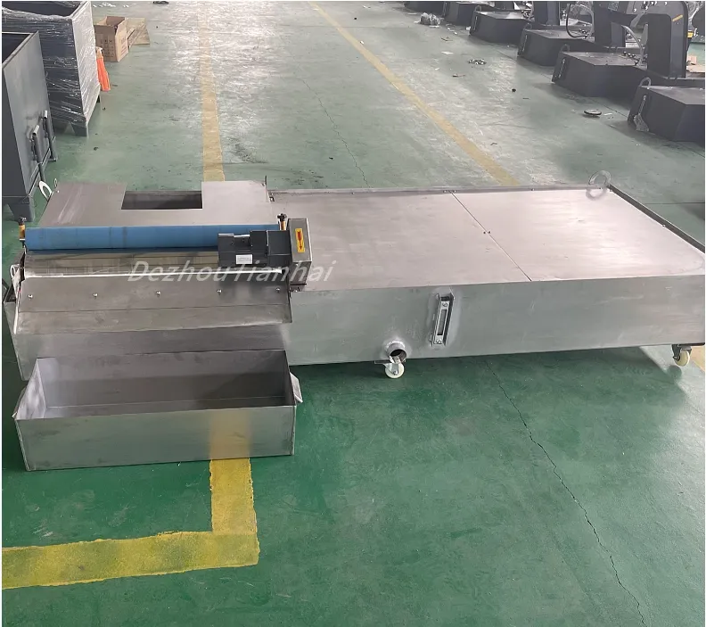 CNC Machine Cutting Fluid and Steel Separate Customized Flow Magnetic Separator
