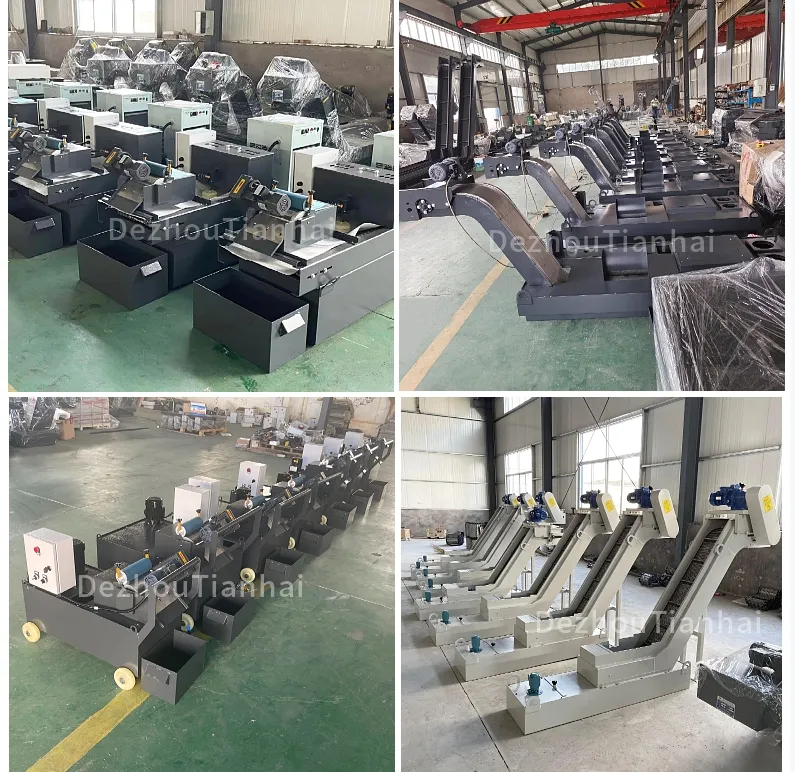 Technical Customized Magnetic Chip Conveyors Building Debris Removal Machine Conveyors