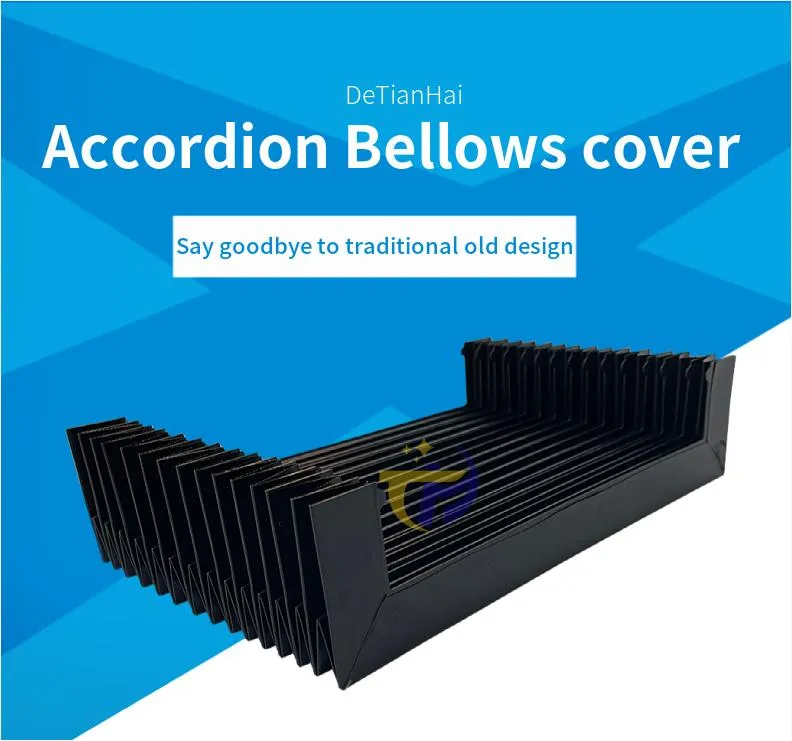 High Quality CNC Machine Bellows Cover Plastic Accordion Protective Telescopic Covers