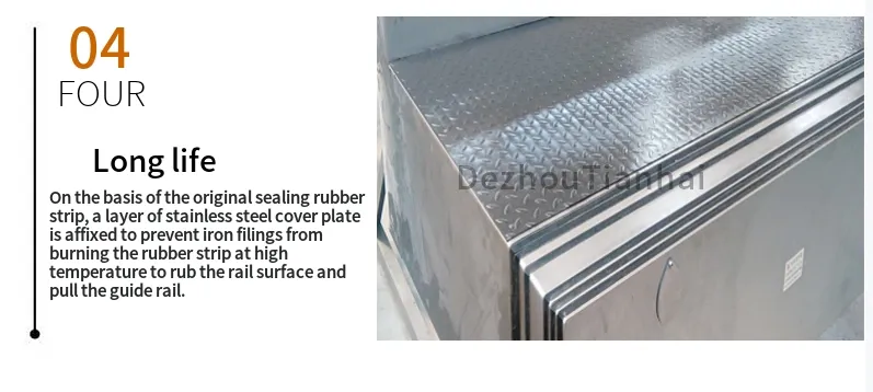 High Quality Production Telescopic Spring Steel Cover Roll up Cover Bellows with Steel Lamella