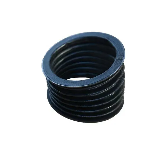 Hot Sell Flexible High Temperature Flexible Round Bellows Covers Rubber Bellows Dust Cover