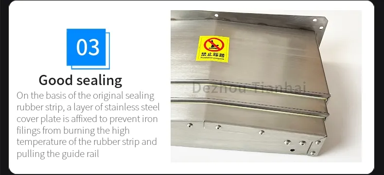 Brand New Steel Telescopic Bellows Cover&prime;s for Protection Machine Guard Rail