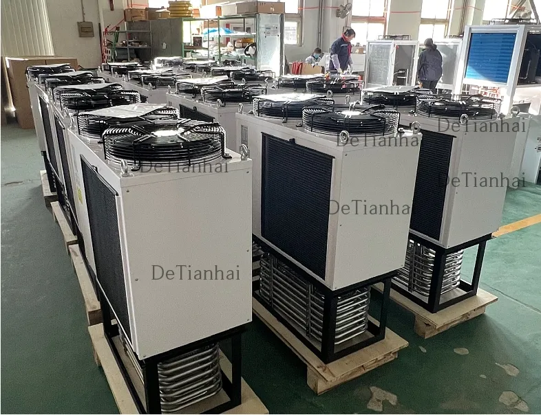 Shell and Tube Water Chiller Premium Chilling Equipment for CNC Spindle Cooling