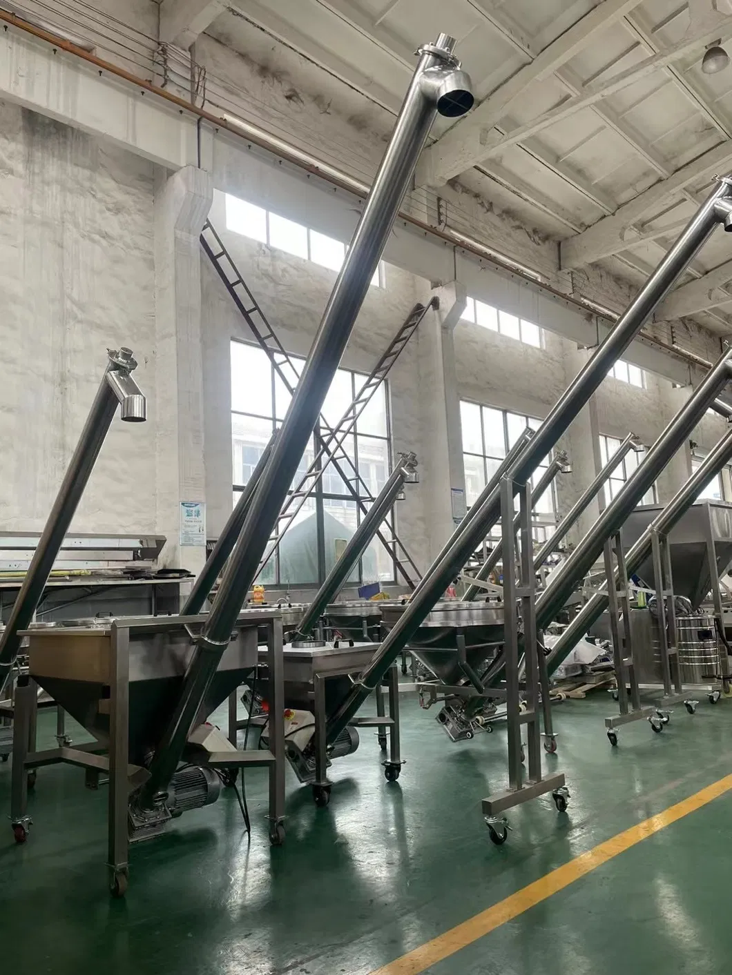 Customize Horizontal/Inclined Vertical Screw Auger Conveyor Feeder Machine for Packing Machine