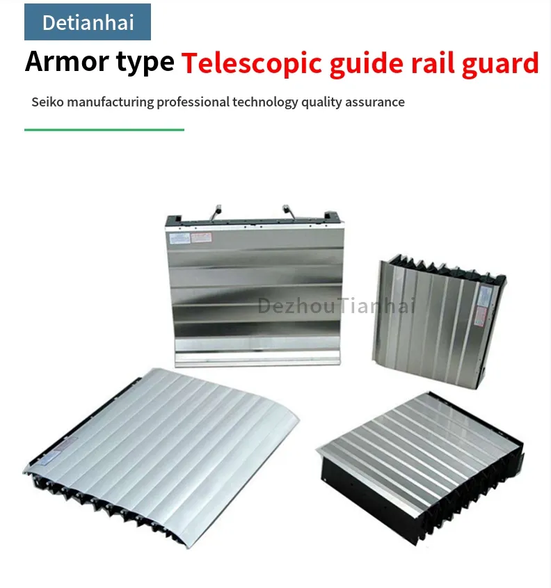 Factory Direct Sales Stainless Steel Telescopic Cover Flexible Steel Bellows Cover Guard Shield