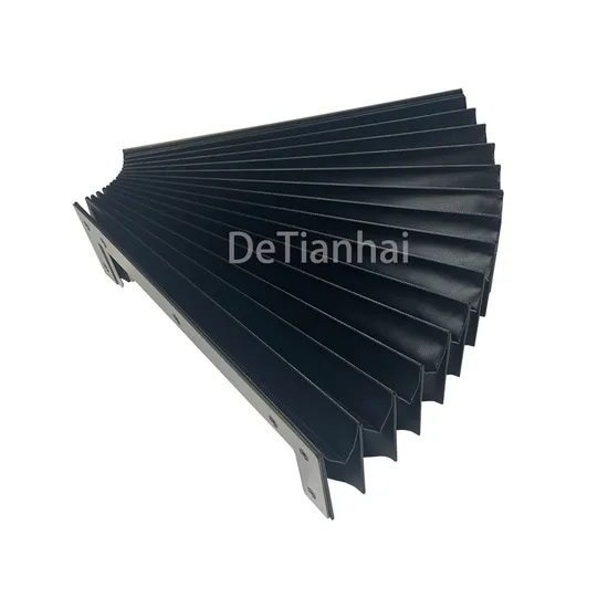 Fabric Nylon Accordion Linear Slide Way Cover CNC Bellows Cover