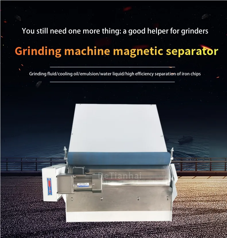 Industrial Paper Filter Magnetic Separator Permanent Magnetic Drum Magnetic Separator