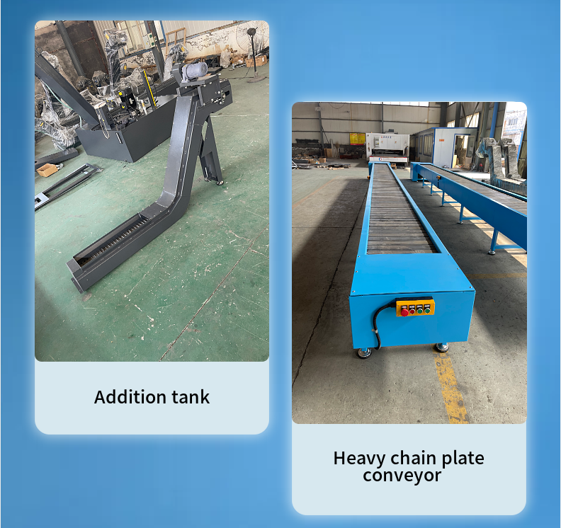 Detianhai Waste Chip Removal Machine Conveyor Customized CNC Machine Chain Conveyor