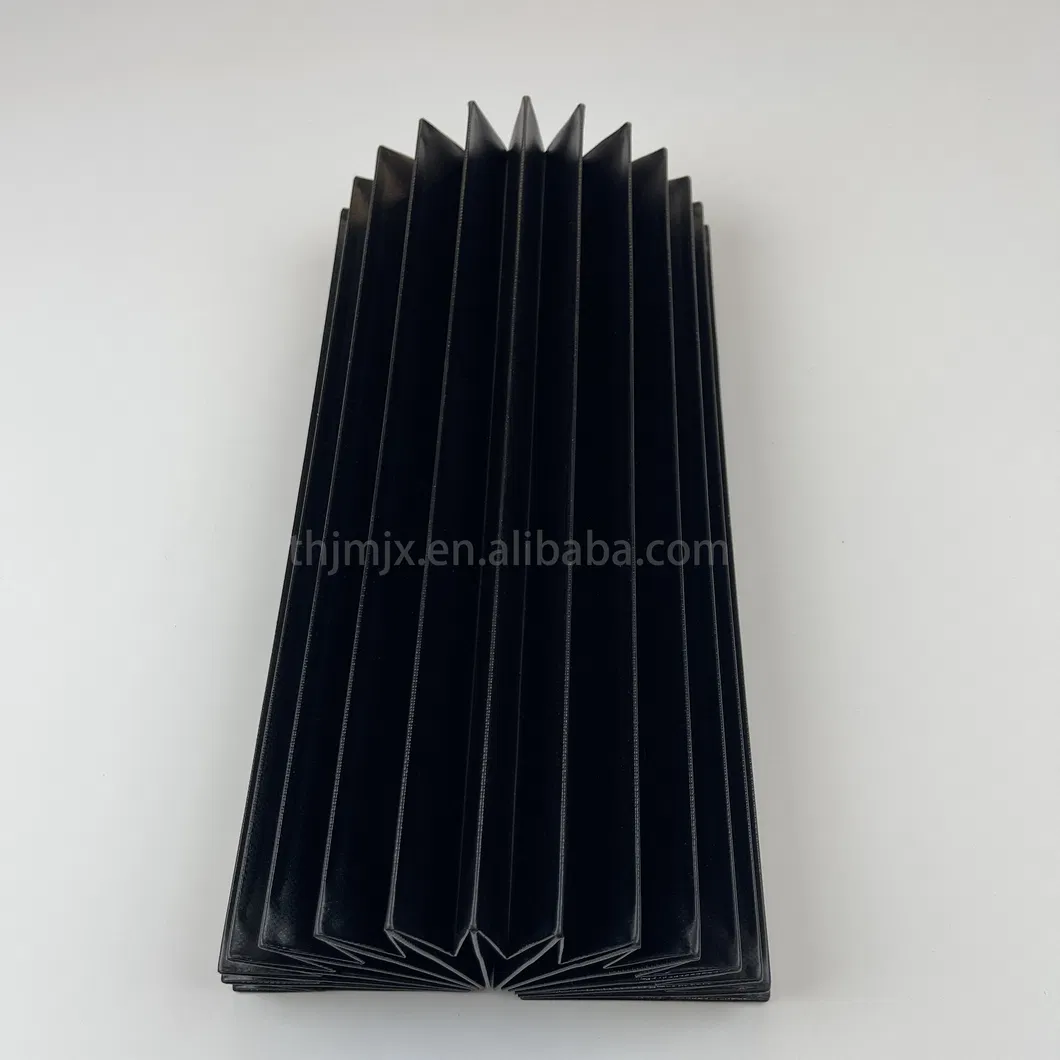 Detianhai Manufacturer Customized Square Organ PVC Sheet Protective Bellows Cover