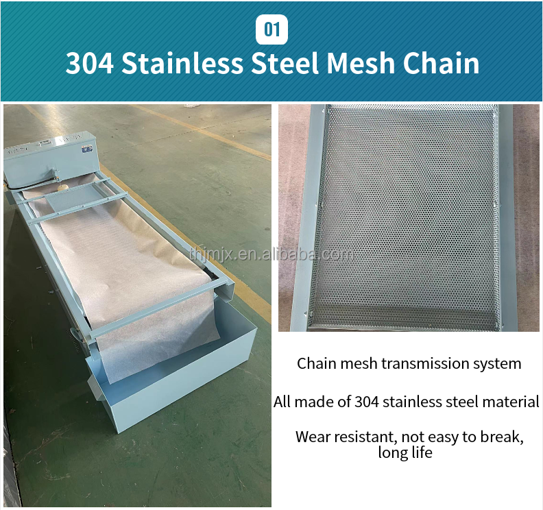 High Quality Grinding Machine Stainless Steel Paper Belt Filter