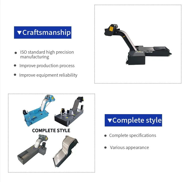 Factory Supply CNC Magnetic Chip Conveyor with CE