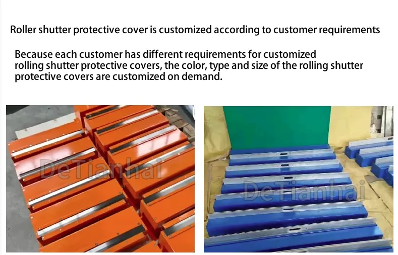 Customized Roller Shutter Protective Cover Box Machine Tool Spindle Cover