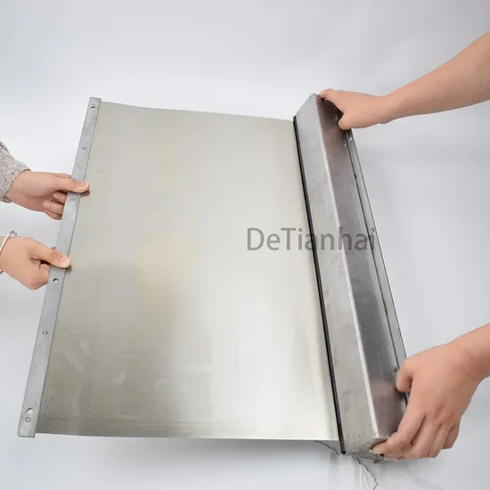 Customized Roller Shutter Protective Cover Box Machine Tool Spindle Cover