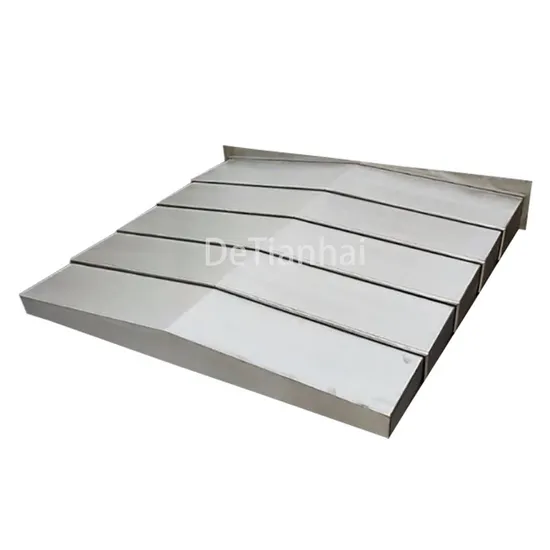 High Quality Production Telescopic Spring Steel Cover Roll up Cover Bellows with Steel Lamella