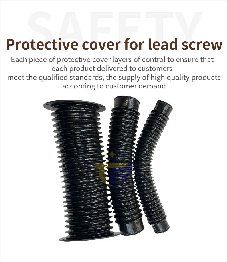 High Quality Hot-Selling Flexible Round Bellows Covers Rubber Bellows Dust Cover