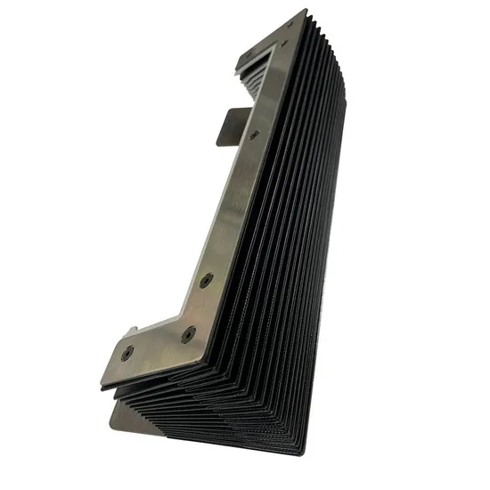 Fire-Resistant Bellow Cover for CNC Machine Guide Rail