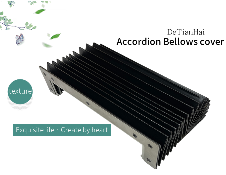 Fire-Resistant Bellow Cover for CNC Machine Guide Rail