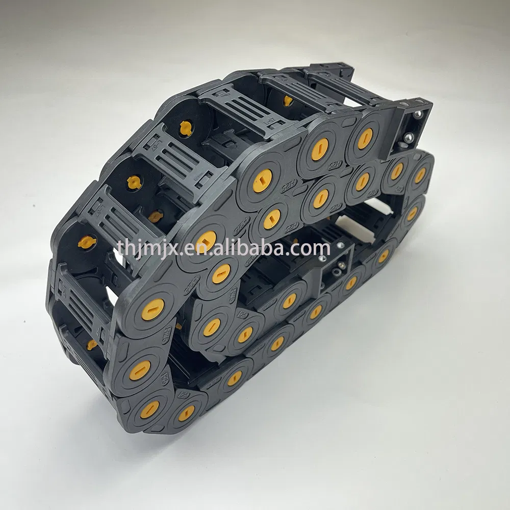 Bridge Type Fully Enclosed Model Complete High Temperature Resistant Nylon Drag Chain