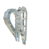 China Factory Track Bracket Drag Chain Steel Cable Drag Chain Stainless Steel Cable Drag Chain