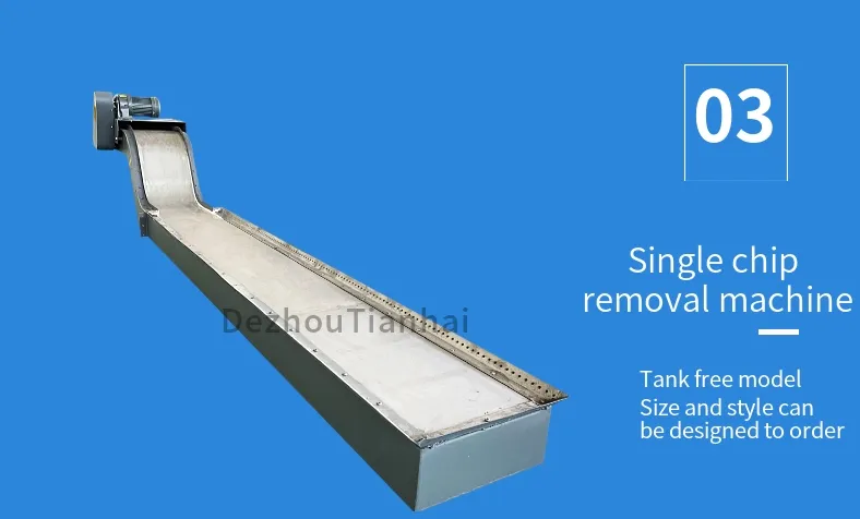 CNC Chip Conveyor Permanent Magnetic Chip Conveyor Working Chips Conveyor