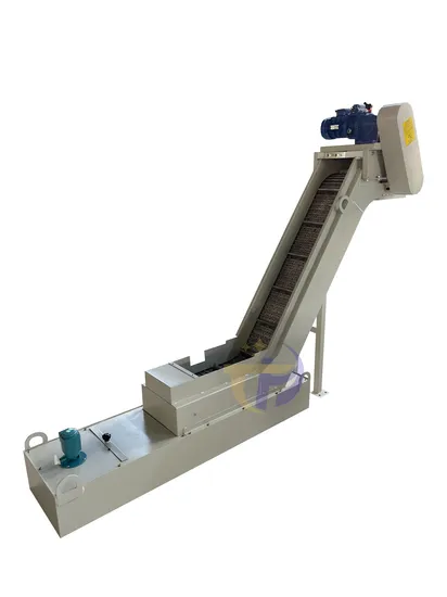 Manufacturers CNC Machine Chain-Plate Hinged Belt Magnetic Chip Conveyor