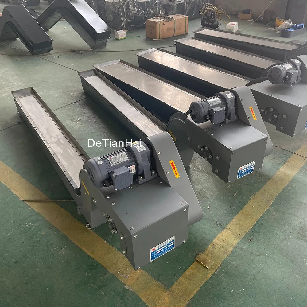 Machine Tool Magnetic Chain Belt Conveyor Magnetic Chip Removal Conveyor