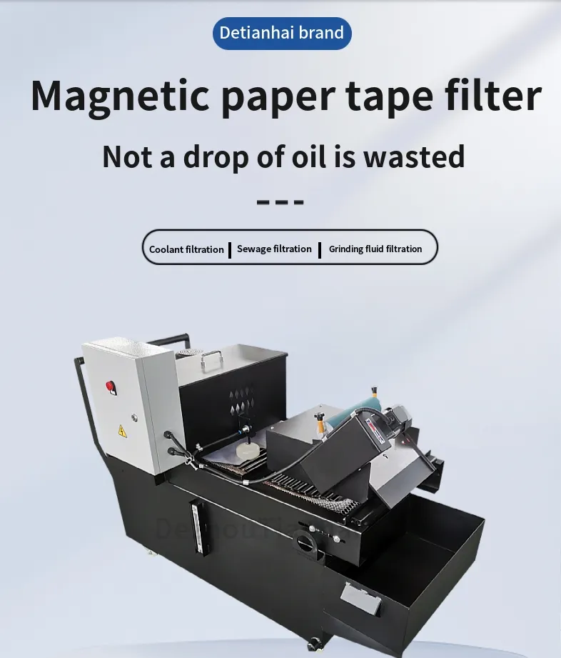CNC Paper Tape Magnetic Roller Paper Tape Filter High Quality Coolant Filter