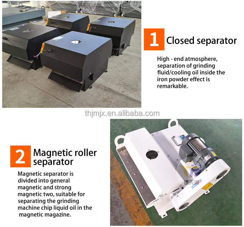 Grinding Machine Magnetic Roller Magnetic Separator Chip Cooling Emulsion Roller Magnetic