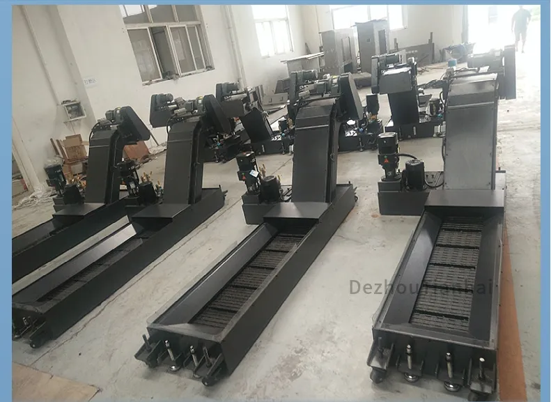 CE Certificate High Speed CNC Chain-Plate Chip Removal Conveyor with Good Price