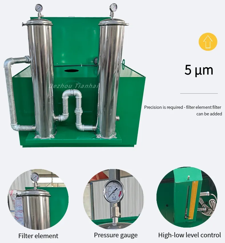 Chemical Machinery Paper Bag Filter Grinder Paper Belt Type Magnetic Coolant Separator Equipment
