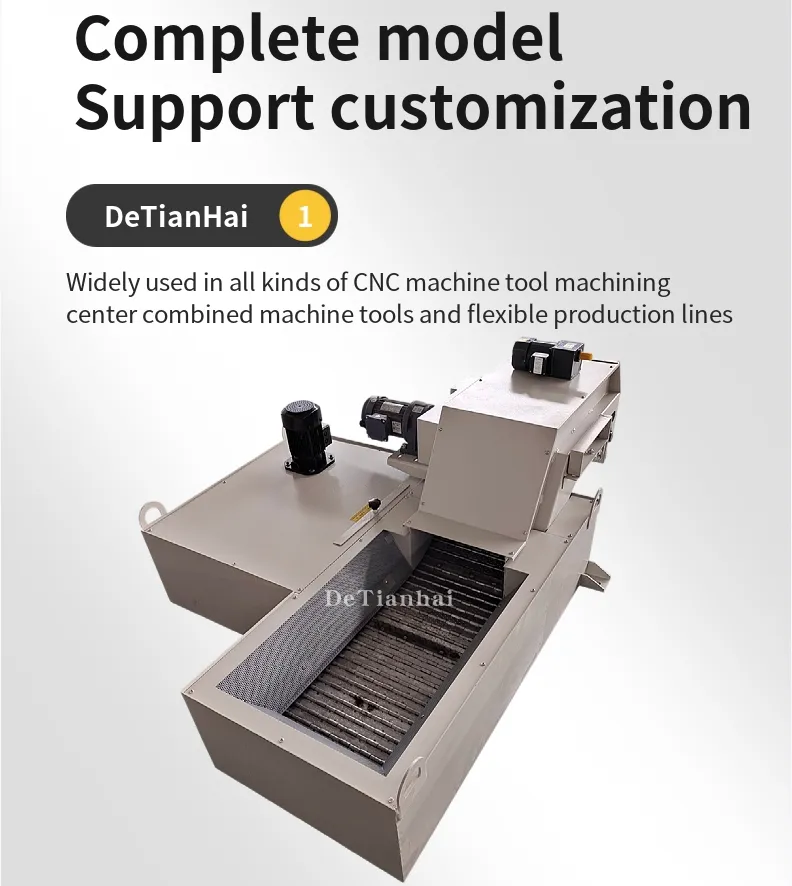 China Manufacturer CNC Machine Tool Chain Plate Chip Conveyor