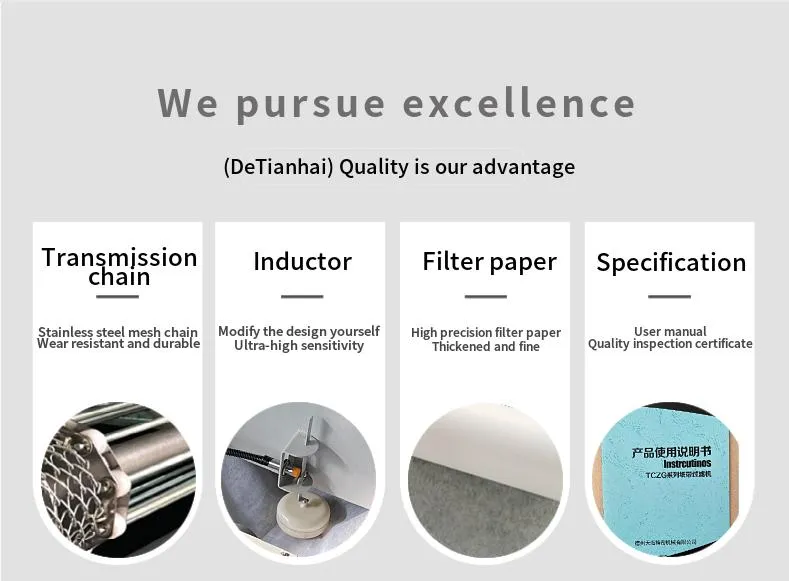 China Factory Machine Tool Filter System Stainless Steel Flat Net Paper Tape Filter