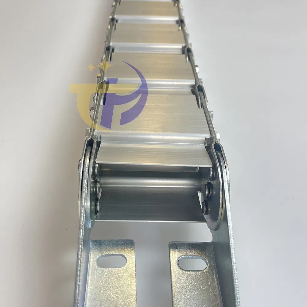 CNC Machine Steel Aluminum Brand Manufacturer Fully Enclosed Bridge Type Drag Chain