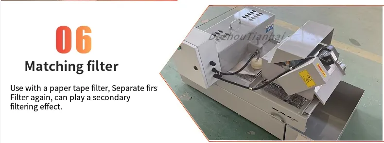 Separate Coolant Equipment with Band Filter and Magnetic Separator