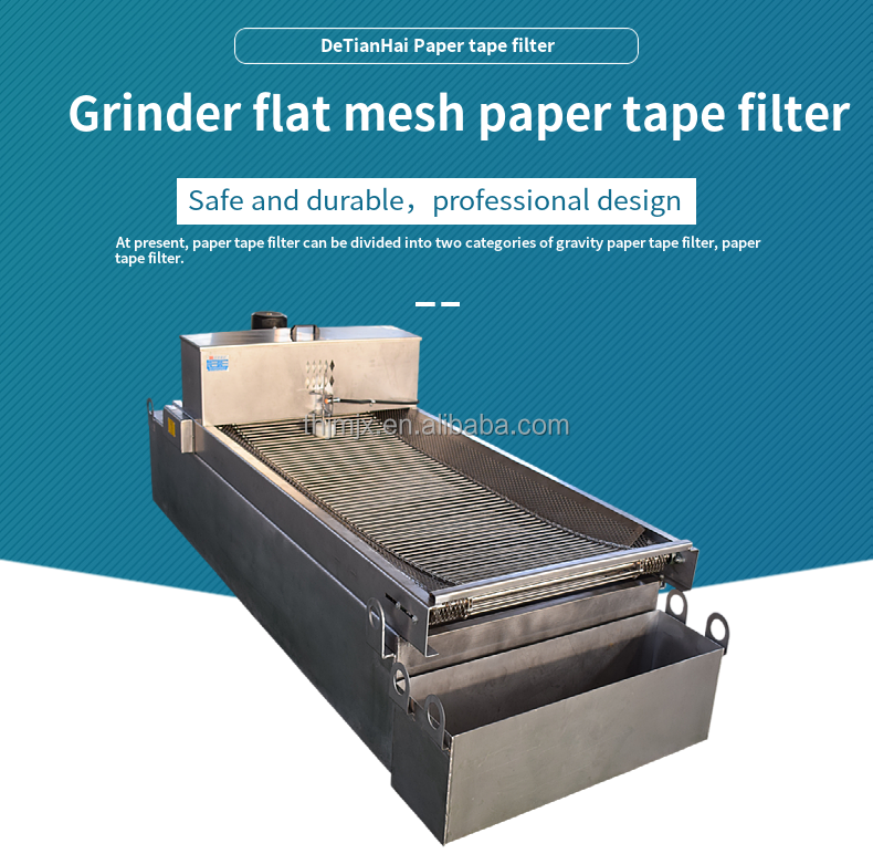 High Quality Grinding Machine Stainless Steel Paper Belt Filter