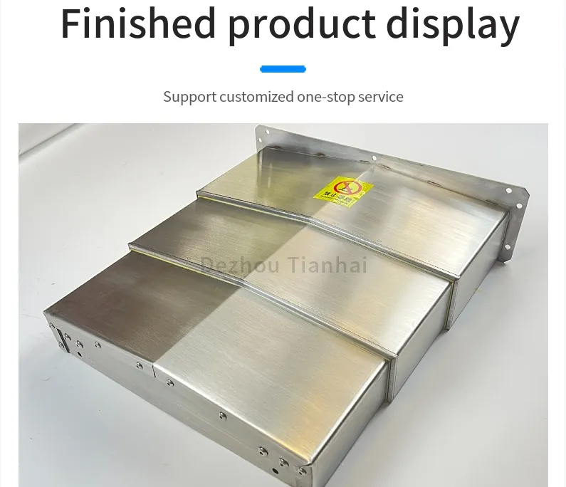 Brand New Steel Telescopic Bellows Cover&prime;s for Protection Machine Guard Rail