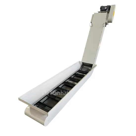 CNC Machine Scraper Chain Conveyor Metal Chip Removal Conveyor