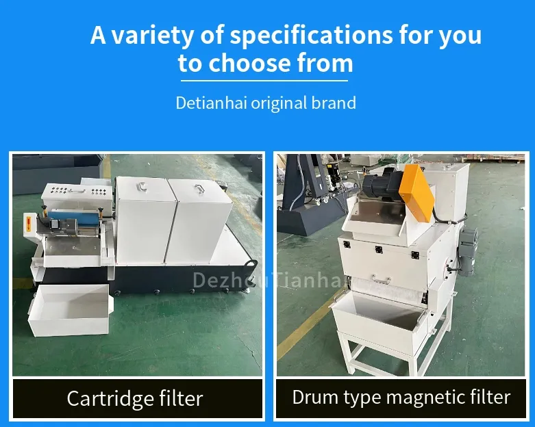 CE High Quality Coolant Filter Magnetic Roller Type Filter Conveyor