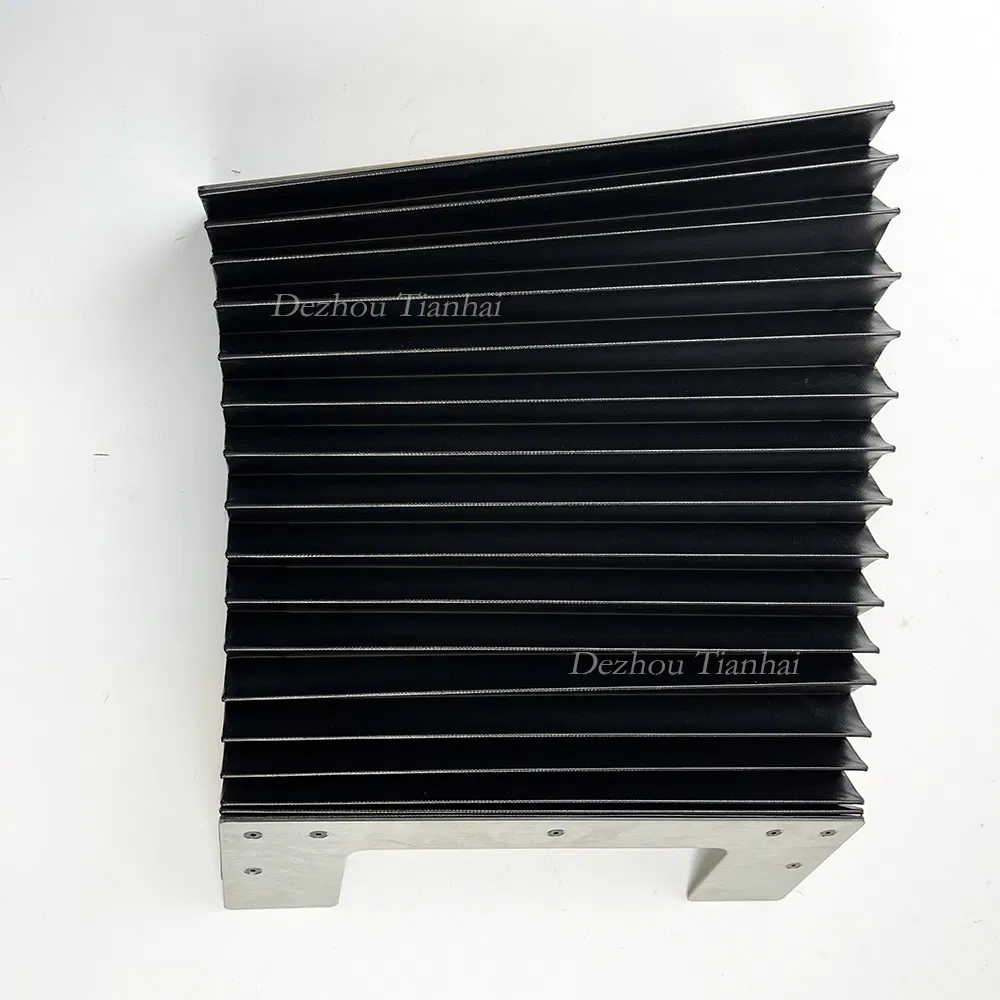Fire-Resistant Bellow Cover for CNC Machine Guide Rail