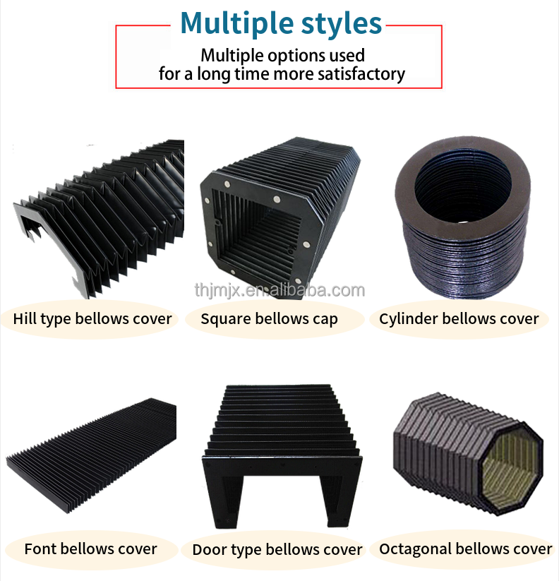 Organ Flexible Bellows Cover for Protective Hydraulic Cylinder