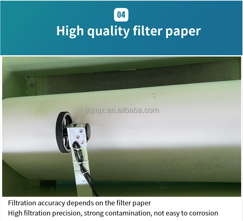 High Quality Grinding Machine Stainless Steel Paper Belt Filter