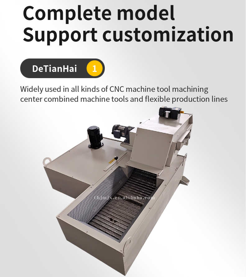 Lift up Typeclimbing Flat Type Chain Plate Chip Removal Conveyor