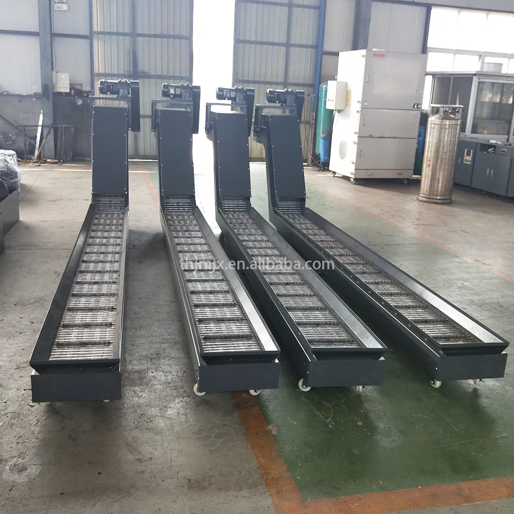 Detianhai Machine Feeder Automatic Iron Scrap Conveyor Chain Plate Conveyor