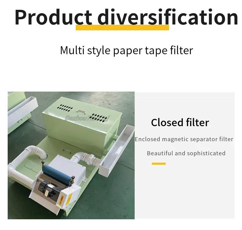 High-Efficiency Industrial Machinery Filter to Purify Impurities Paper Belt Filter