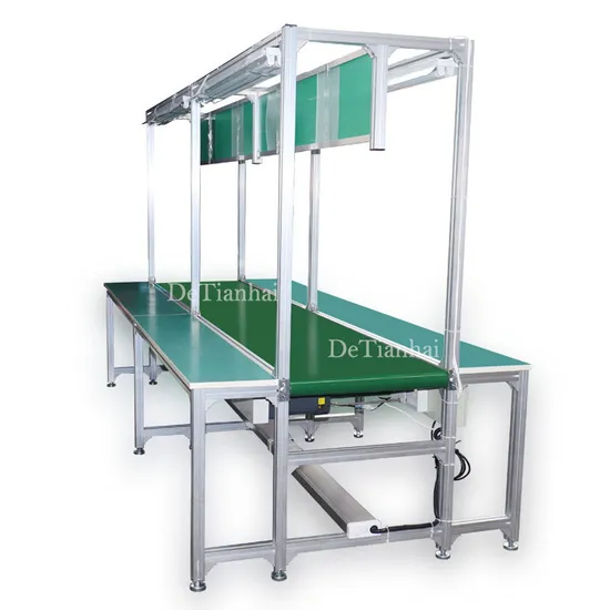 Easy to Clean Assembly Line Conveyor Machine Belt Conveyor