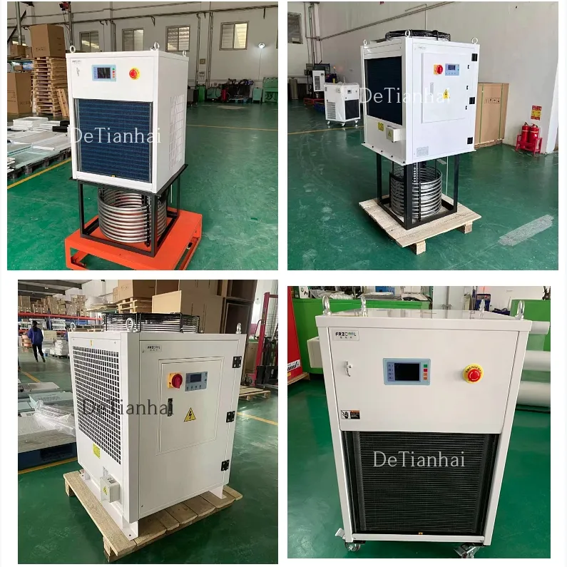 Good Price Oil Chiller Air Cooled Oil Chiller for CNC Machine Spindle Hydraulic Oil Cooler