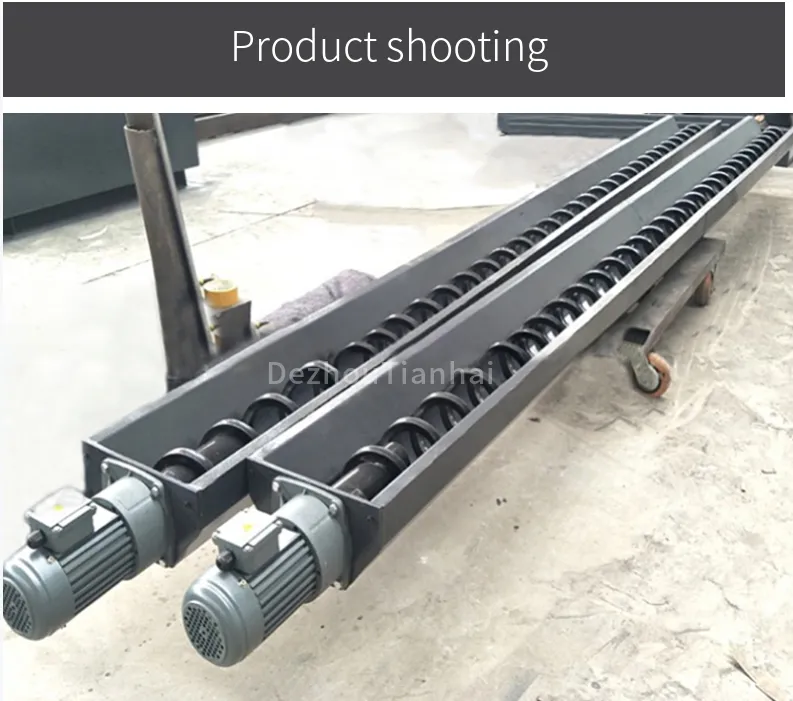 Customize Horizontal/Inclined Vertical Screw Auger Conveyor Feeder Machine for Packing Machine