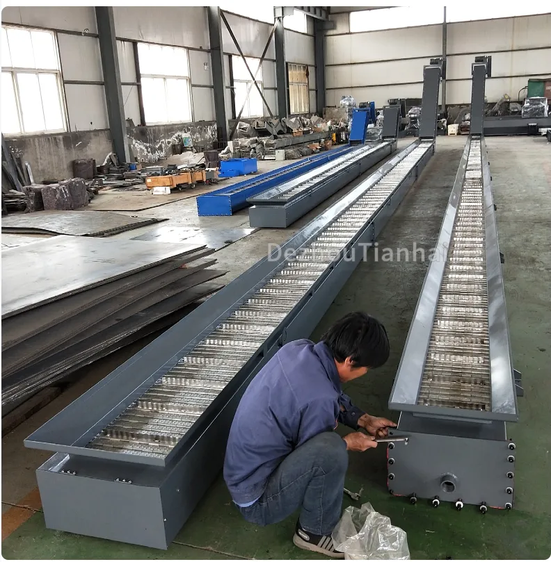 Chain-Plate Chip Removal Machine Conveyor Chip Conveyor for CNC Machine