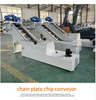 CNC Machine Chip Conveyor Steel Metal Hinged Heavy Duty Chip Conveyor